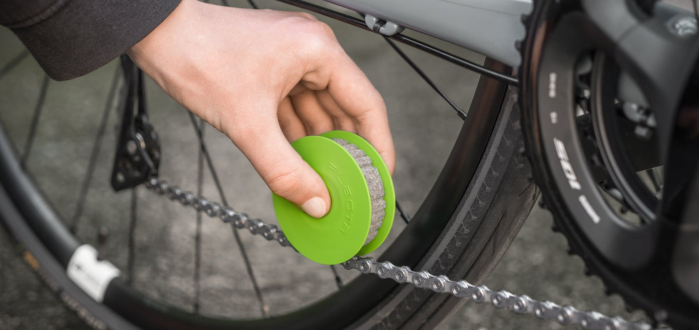 FLECTR GREEN DISC - chain maintenance tool
