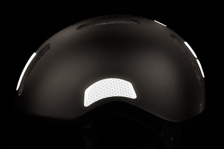 FLECTR reflective helmet kit for commuter helmets