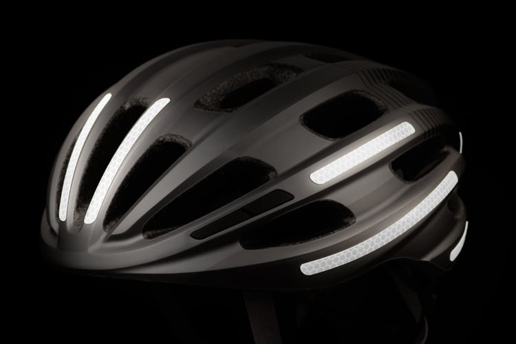 bike helmet reflectors FLECTR reflective helmet kit for race helmets