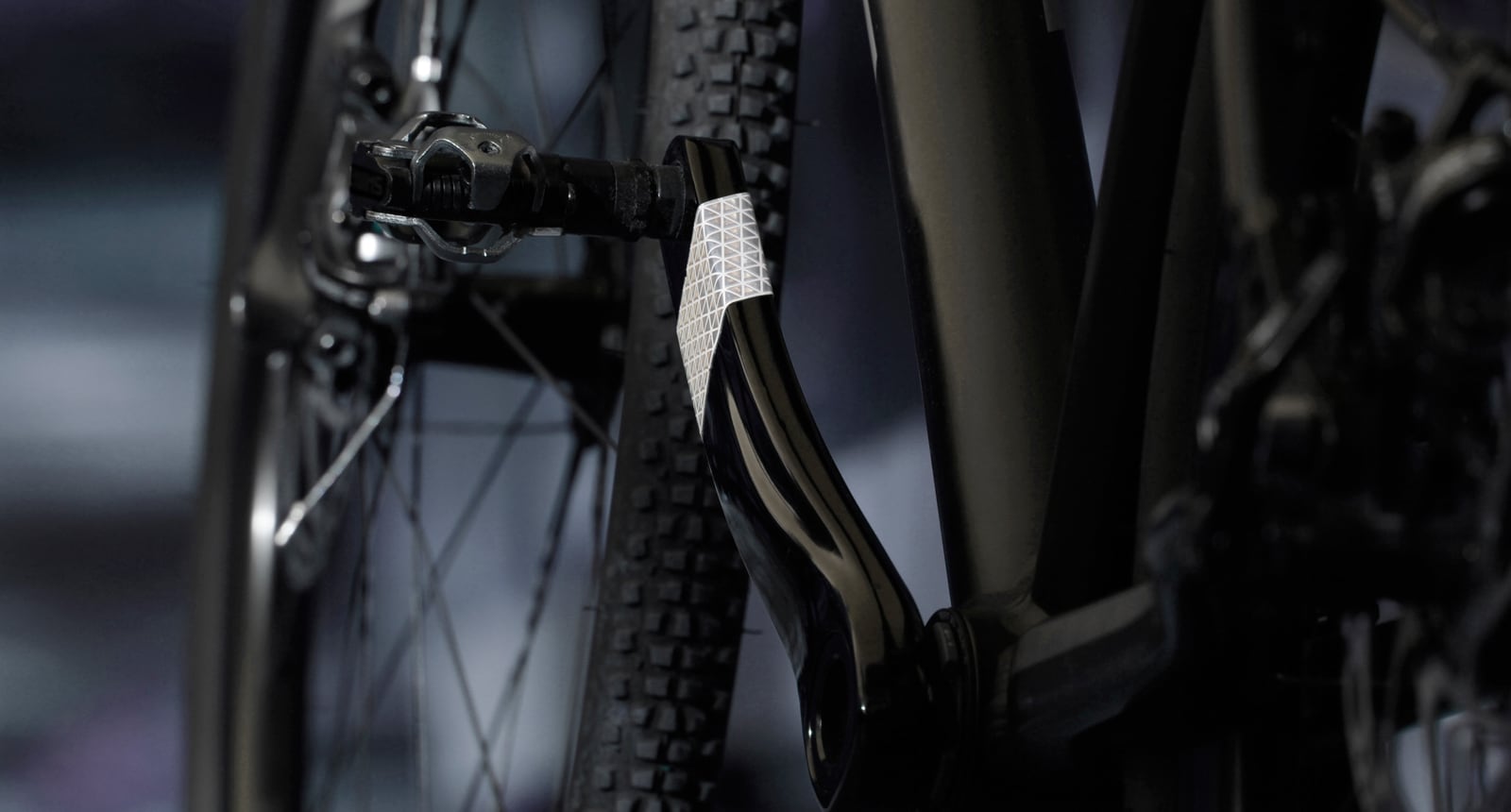 bicycle pedal reflectors FLECTR VORTEX crank reflector set