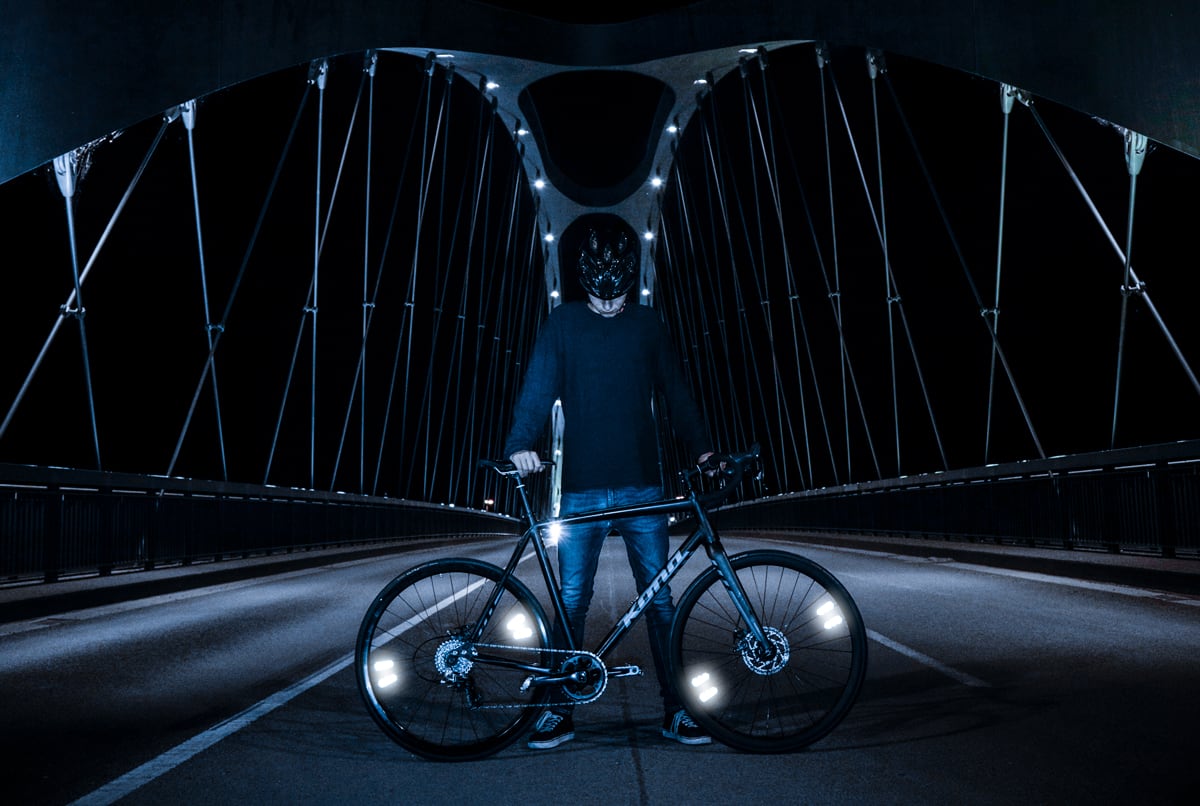 FLECTR ZERO – award-winning reflective bike decals