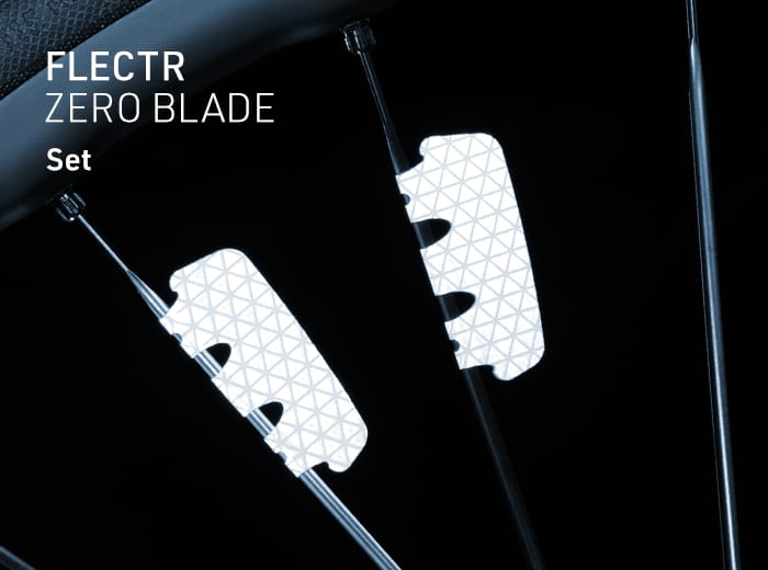 FLECTR ZERO BLADE wheel reflector set