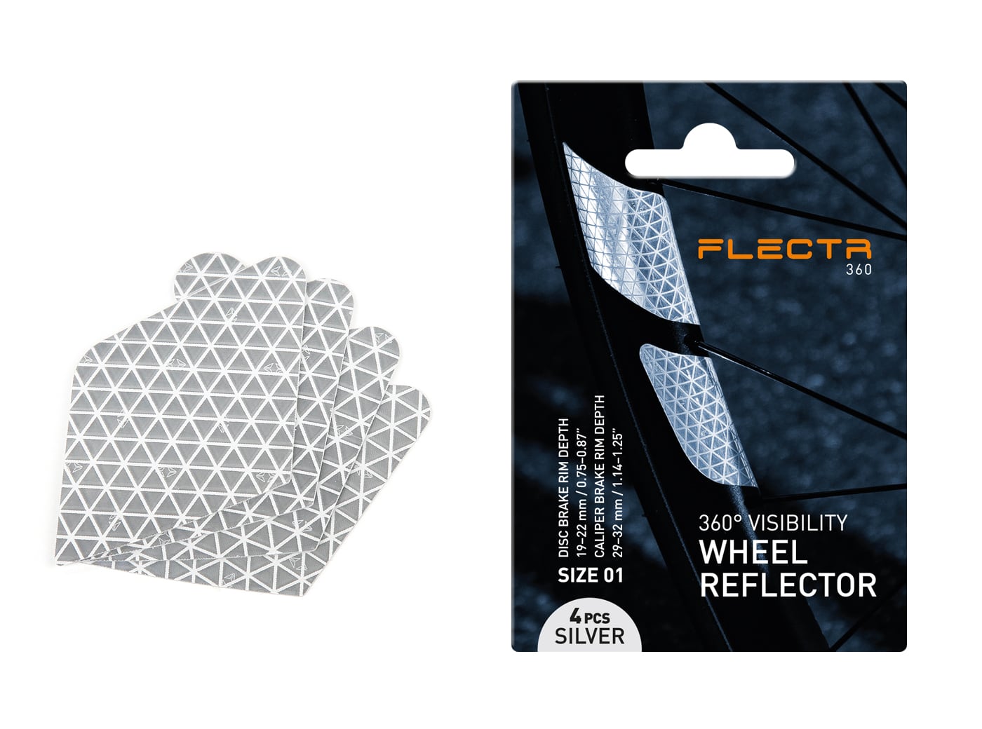 FLECTR 360 wheel reflector size 03 fits high profile rims