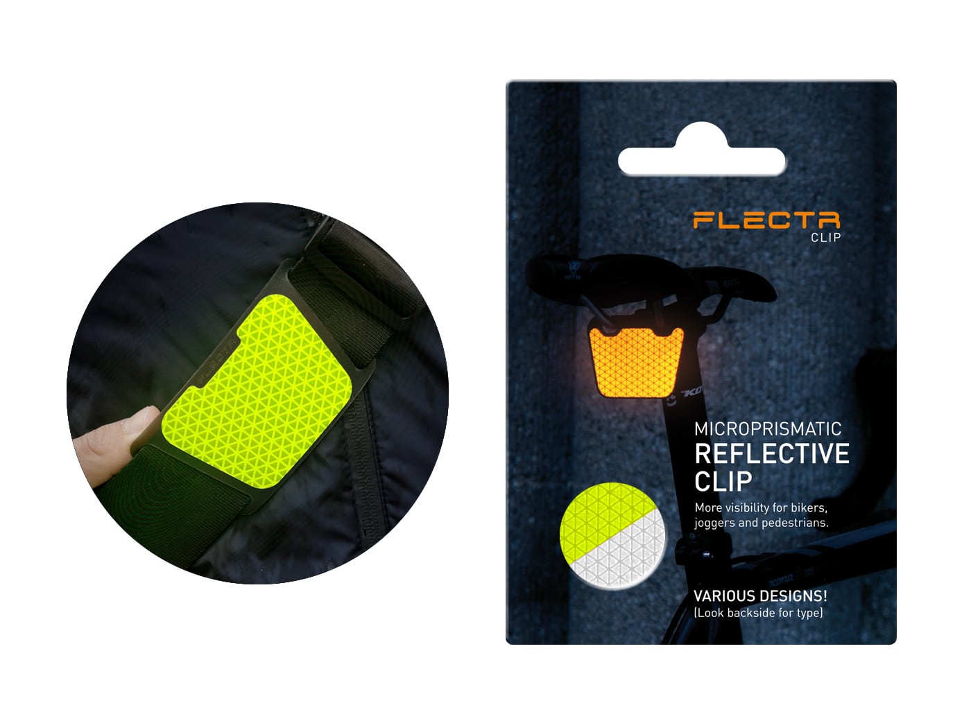 FLECTR CLIP multipurpose reflectors