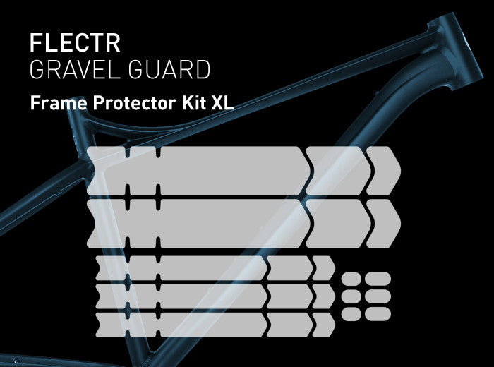 FLECTR GRAVEL GUARD Frame Protector Kit XL