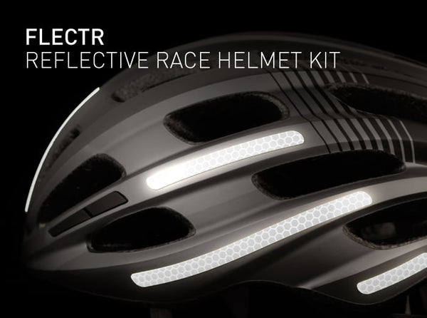 bike helmet kit FLECTR reflective helmet kit for race helmets